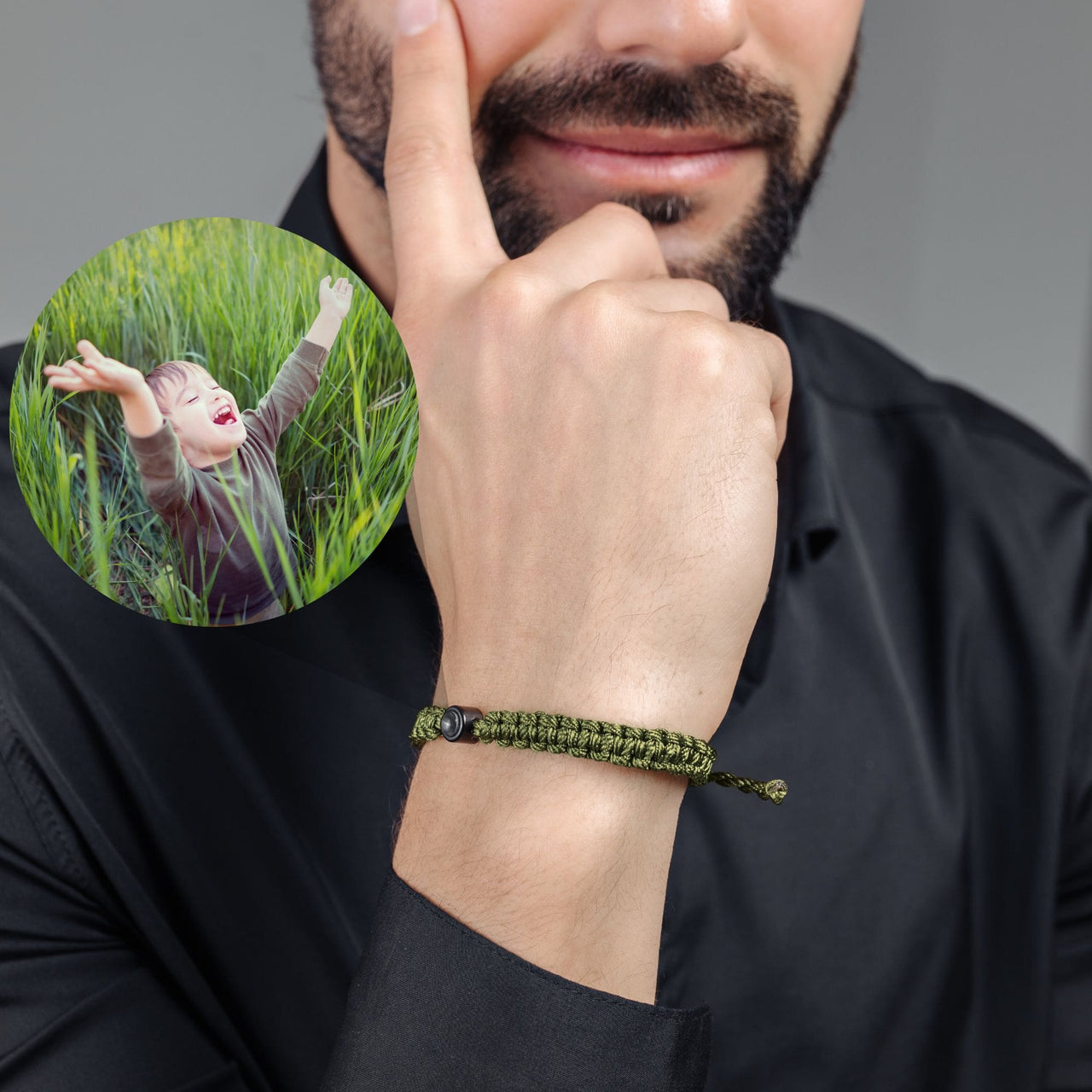 Brother & Sisters Bracelet Man Photo Bracelet