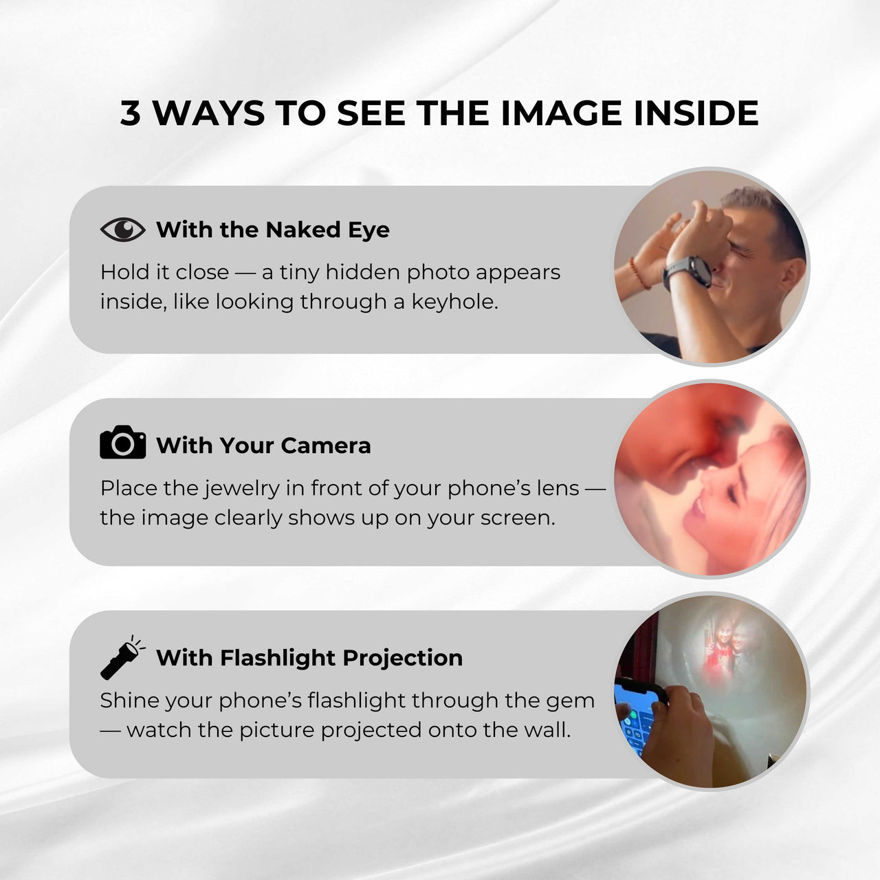 Man Blue Photo Bracelet