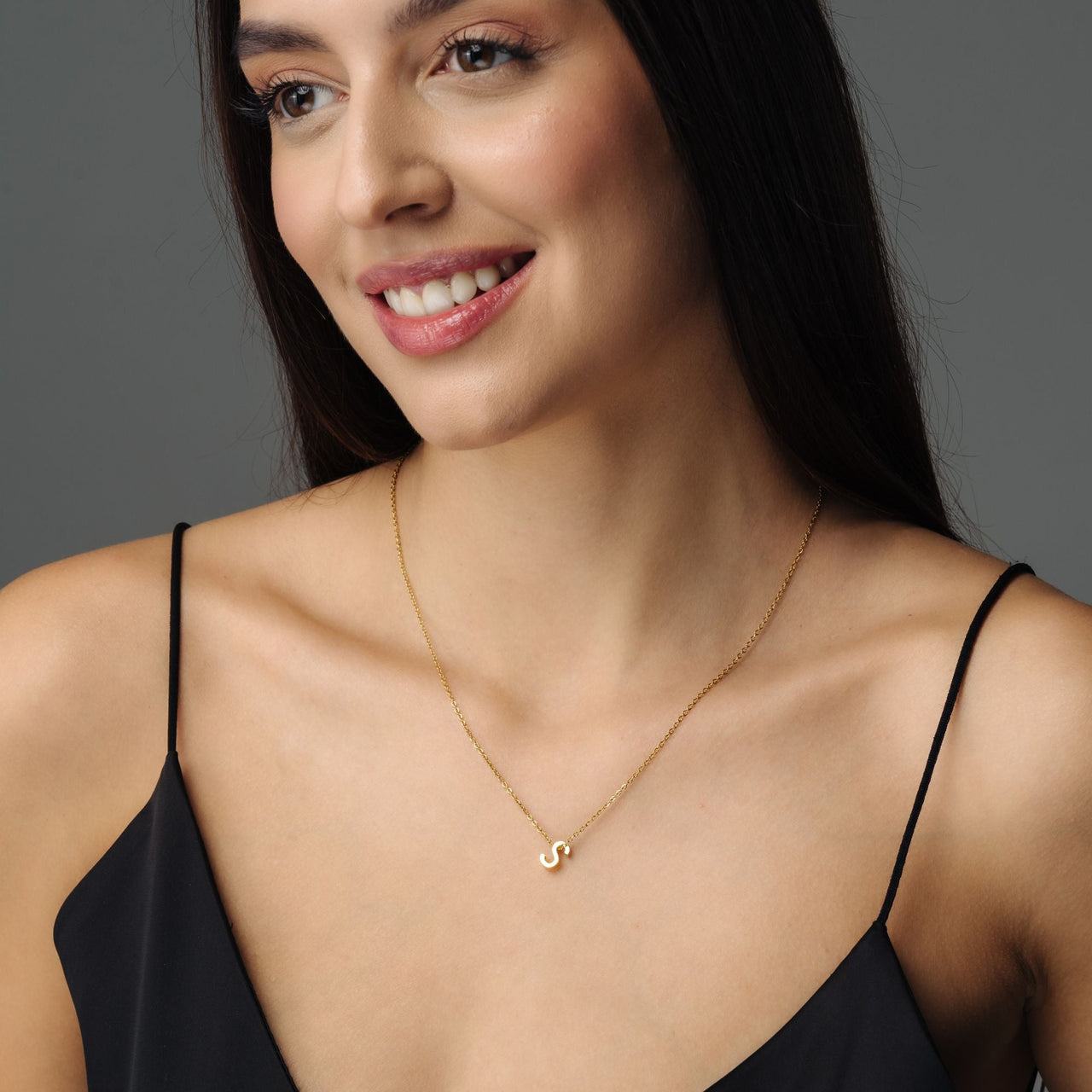 Gold Necklace for a Woman - Iconic Initial Necklace - Woman Necklace - Letter Necklace - Silver Necklace Necklace Brother & Sisters