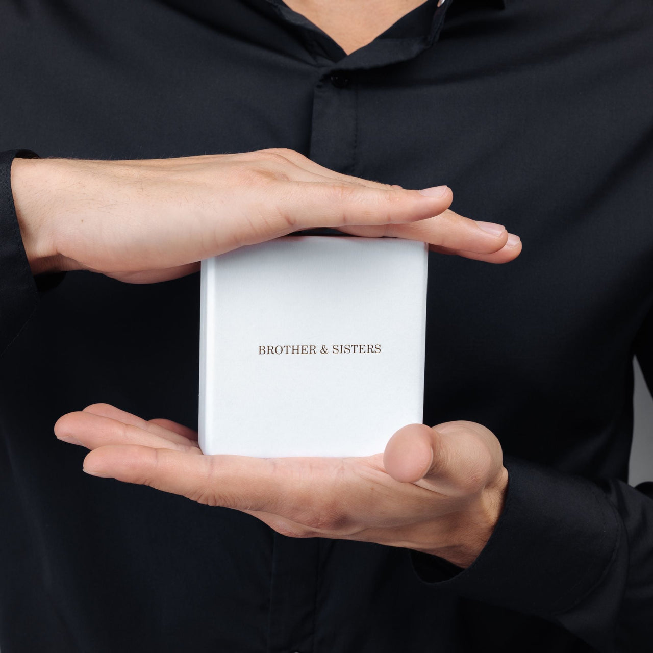 Man Necklace - Gold Initial Necklace - Cube Letter Necklace - Gold Necklace for men Necklace Brother & Sisters