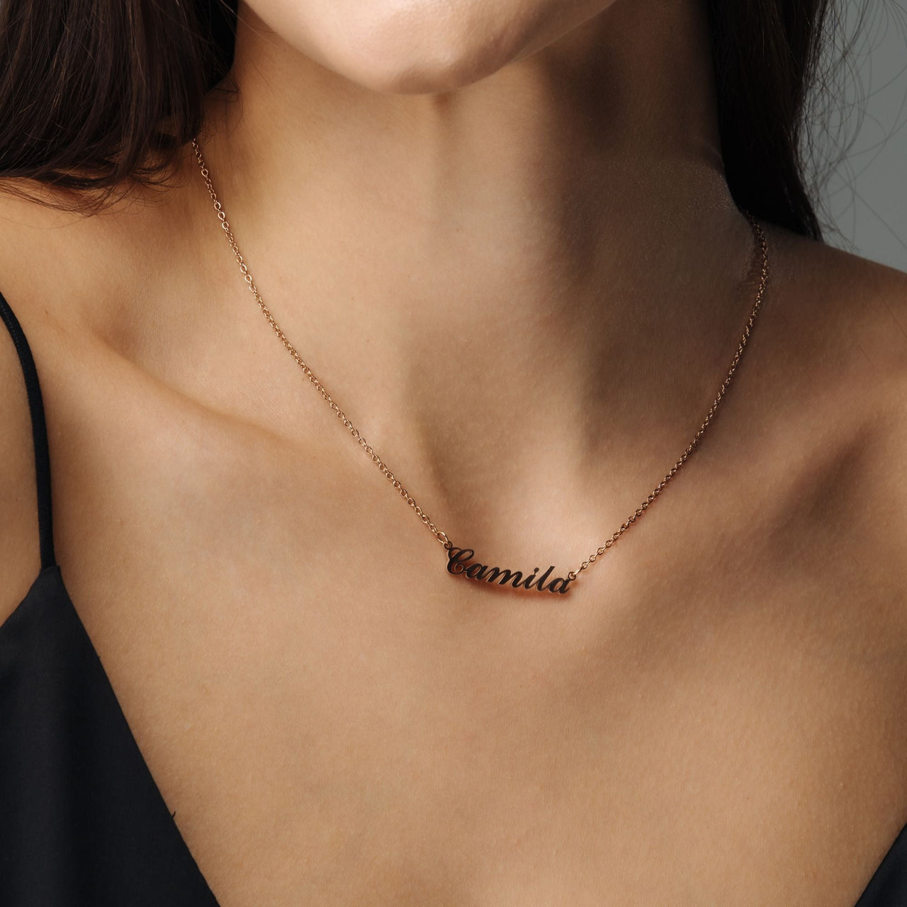 Minimalist Name Necklace - Personalised Necklace - Birthday Gifts for Her - Custom Necklace - Necklaces for Girlfriend Necklace Brother & Sisters