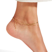 Thumbnail for Surf Anklet - Ankle Bracelet - Anklet for Women - Gold Leg Bracelet Anklet Brother & Sisters