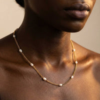 Thumbnail for Dainty Pearl Choker