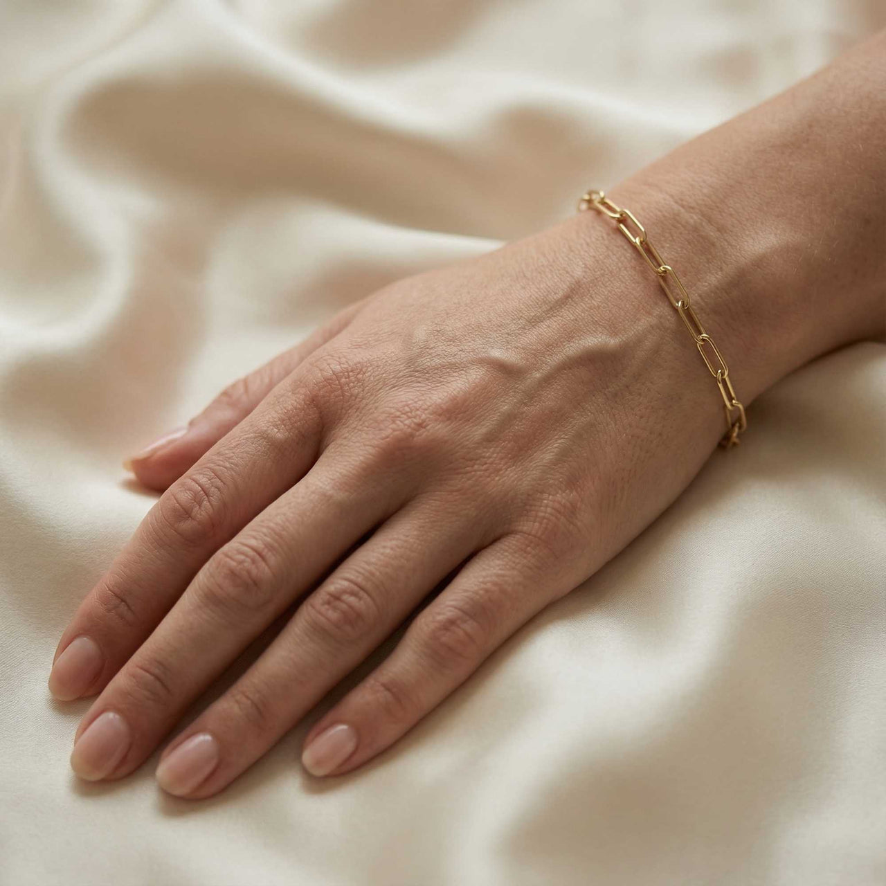 Paperclip Chain Bracelet