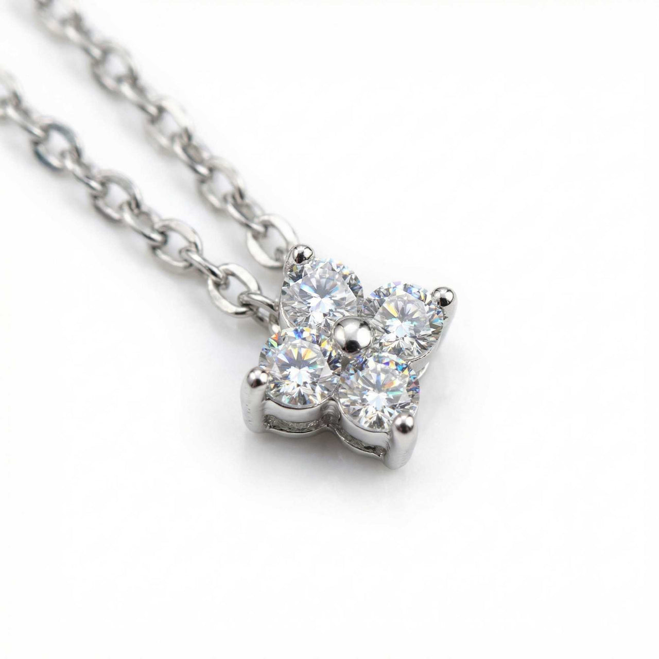 Crystal Flower Necklace