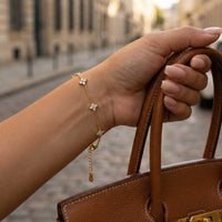 Thumbnail for Crystal Flower Bracelet