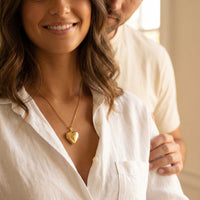 Thumbnail for Heart Photo Locket Necklace