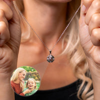 Thumbnail for Flower Photo Necklace