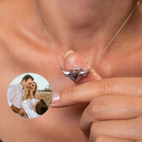 Thumbnail for Flying Heart Photo Necklace