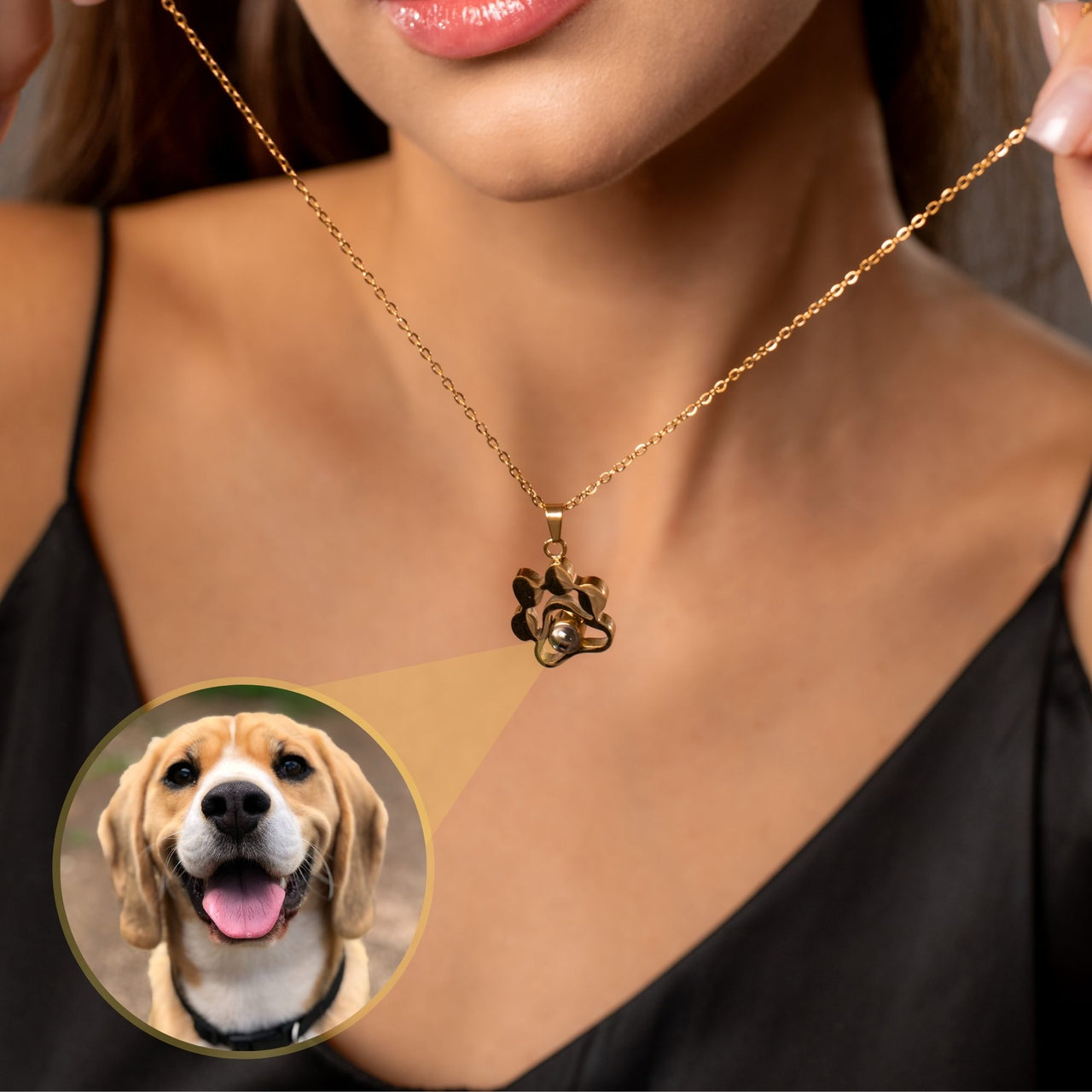 Dog Photo Necklace