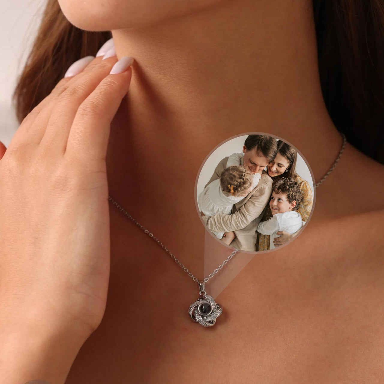 Infinite Photo Necklace