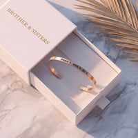 Thumbnail for Graduation bracelet — in the gift box, rose gold | SKU: 4214557-imitation-rhodium-plated