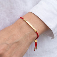 Thumbnail for L'Amour, gold bracelet — close up | SKU: lamour-g