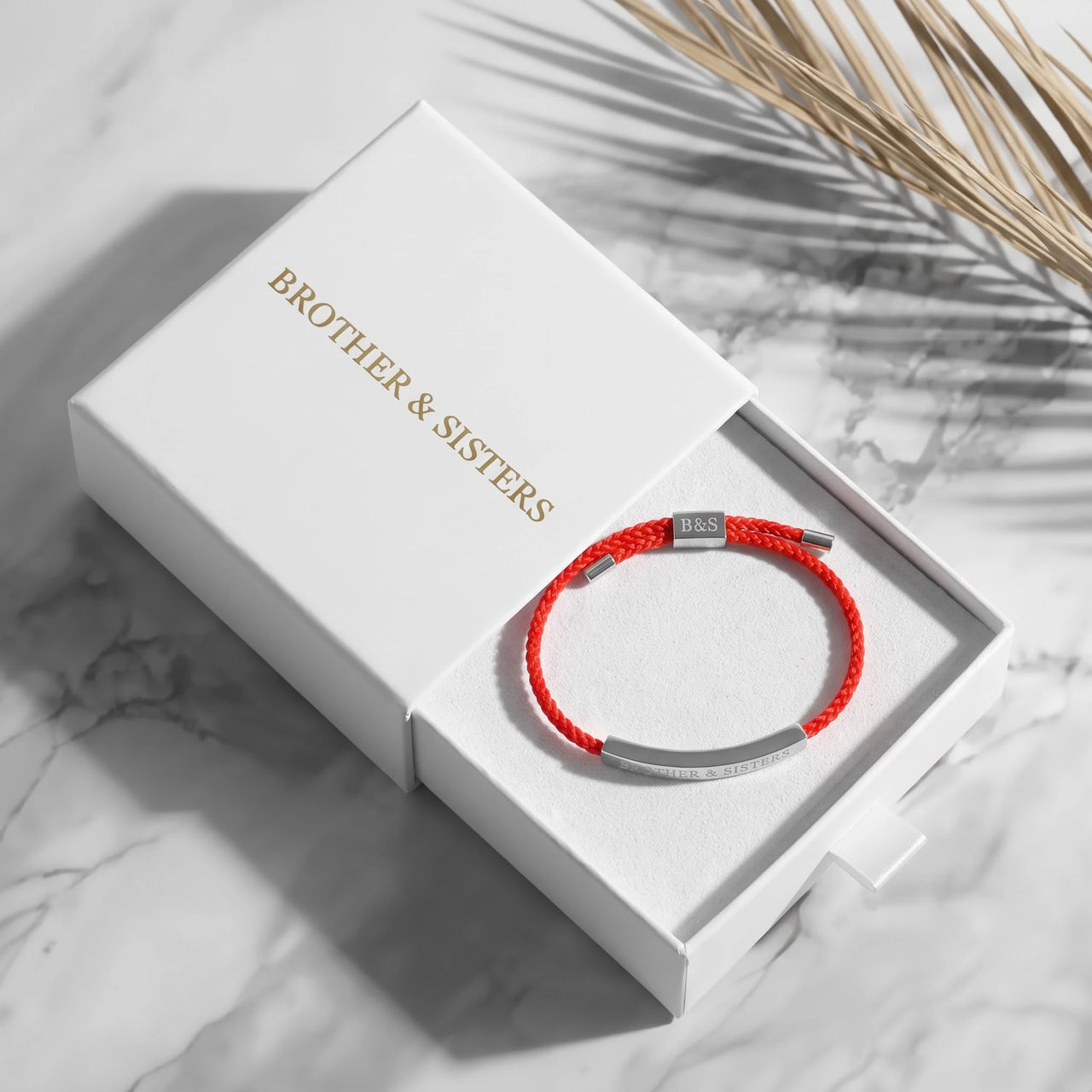 Matching bracelets — in the gift box, silver | SKU: lamour-wg