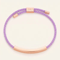 Thumbnail for Purple bracelet — product photo on a white background, rose gold | SKU: lemauve-rg