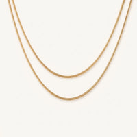 Thumbnail for The Simple, gold necklace — packshot | SKU: lesimplenecklace