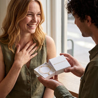 Thumbnail for Pearl bracelet — offered as a gift, gold | SKU: l-epure